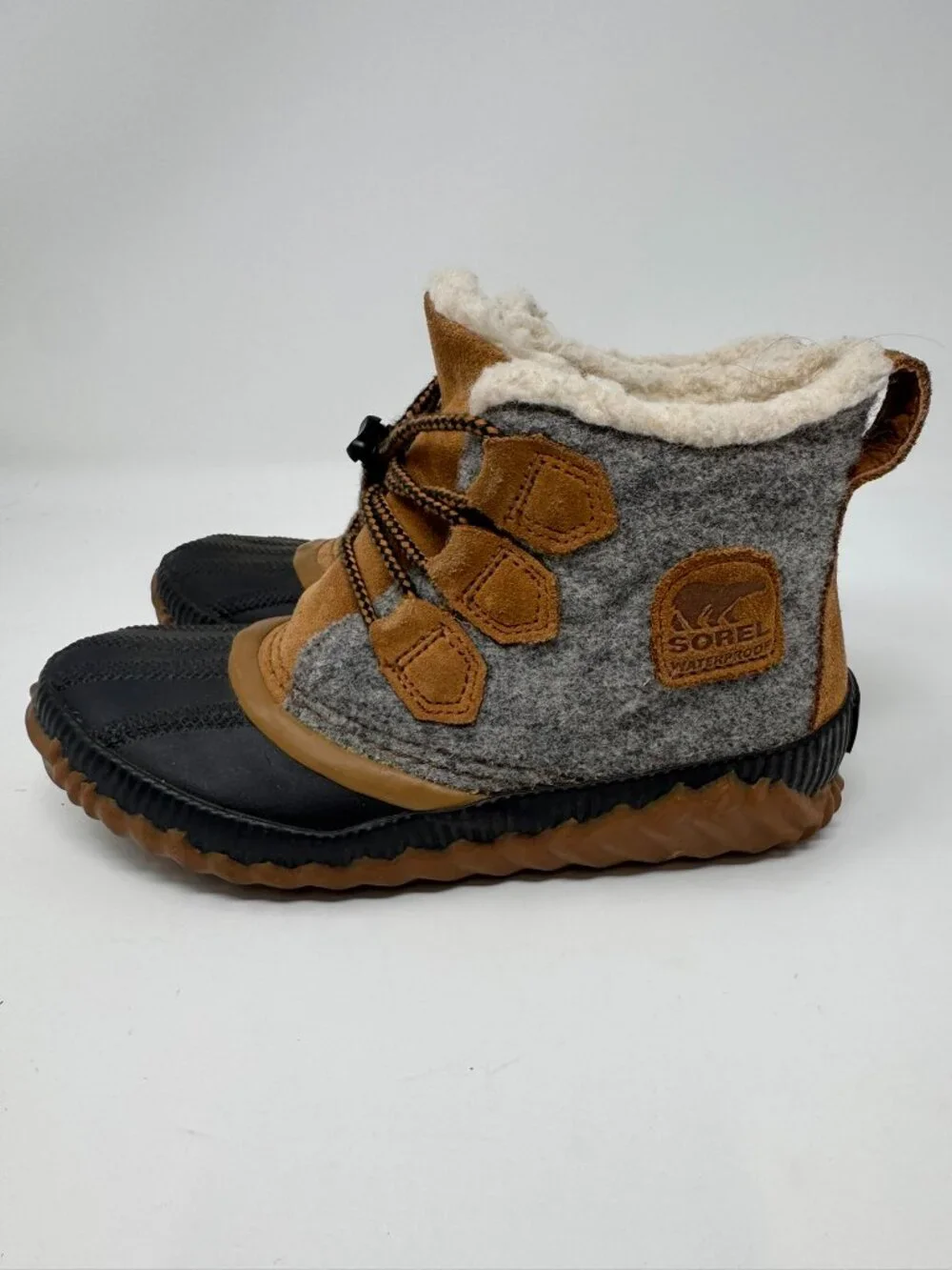 LITTLE BOYS SOREL OUT N ABOUT CONQUEST SIZE 1